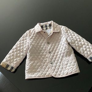 Burberry coat size 18 months kids jacket